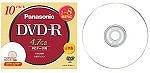 LM-RF47MW10 (DVD-R 8倍速 10枚組)