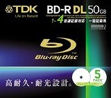 TDK BRD50PWB5S (BD-R DL 4�{�� 5���g)