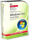 Windows Vista Home Basic SP1 日本語 アップグレード版