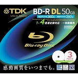 BRV50PWB3S (BD-R DL 4�{�� 3���g)