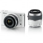 レンズ交換式アドバンストカメラ Nikon 1 J1 ダブルズームキット ホワイト