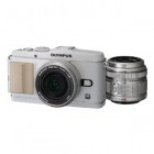 マイクロ一眼 OLYMPUS PEN E-P3 ツインレンズキット (ホワイト)