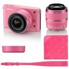 レンズ交換式アドバンストカメラ Nikon 1 J1 ダブルズーム/ピンクスペシャルキット