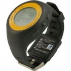 (ARES GPS)シリーズ GPS機能付ランニングウォッチ 8時間モデル ダークグレーxオレンジEdy機能付