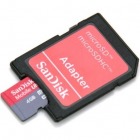 【海外パッケージ】MicroSDHC 4GB ULTRAシリーズ UHS-1 class6 30MB/s SD変換アダプタ パッケージ SDSDQY-004G-U46A 