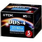 DDS4(4mmデータカートリッジ)20GB 5P