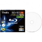 BREV50WWY5S That’s BD-RE DL 1x-2x ホワイトプリンタブルワイドタイプ 5枚