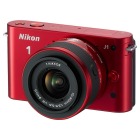 レンズ交換式アドバンストカメラ Nikon 1 J1 標準ズームレンズキット レッド