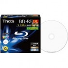 BREV50WWY10S That’s BD-RE DL 1x-2x ホワイトプリンタブルワイドタイプ 10枚
