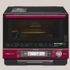 過熱水蒸気オーブンレンジ 33L パールレッド