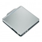 USB2.0用 ポータブルDVDドライブ Wケーブル収納モデル メタリックシルバー