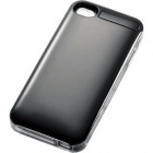 【4/4S対応】iPhone4、iPhone4S用 ケース付きバッテリー/ブラック