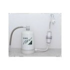 フロントフィルター付コンパクトミネラル浄水器 卓上1WAY ホワイト 【GAIA WATER】 M-8AF