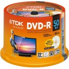TDK DR120DALC50PUE 録画用DVD-R 120分 1-16倍速対応 スピンドルケース入50枚P