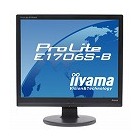 〈ProLite〉17インチTFTモニタ E1706S (1280x1024/D-Sub15Pin/HDCP対応DVI/S-スピーカー/ブラック)
