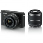レンズ交換式アドバンストカメラ Nikon 1 J1 ダブルズームキット ブラック