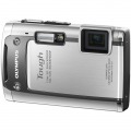 OLYMPUS 防水デジタルカメラ TOUGH TG-610 シルバー 5m防水 1.5m耐落下衝撃 -10℃耐低温 1400万画素 3Dフォト機能 Eye-Fiカード対応 TG-610 SLV