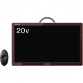 20V型地上・BS・110度CSデジタル ハイビジョンLED液晶テレビ レッド