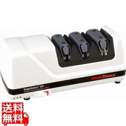 シェフズチョイス  電動包丁研ぎ器 120N | 荒砥 仕上 中砥 砥石 電動 包丁研ぎ シャープナー 簡単 電動式 両刃 片刃 3段階  包丁研ぎ機 砥石 面直し 写真1