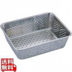 エコクリーン UK18-8野菜水切りバット 8枚取 業務用 写真1