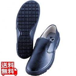 弘進シェフメイトスニーカー α-7000 黒(耐油性) 27.5cm 写真1