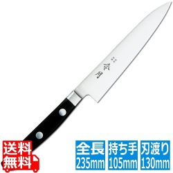 令月 口金付MV特殊鋼 ペティナイフ FC-1040 13cm 写真1