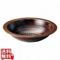 アルミ 電磁用うどんすき(あめ釉)33cm 写真1