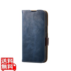 iPhone 16e ソフトレザーケース 磁石付 耐衝撃 ステッチ 写真1