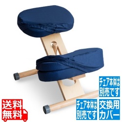 プロポーションチェア用替カバー 3枚セット CV-9K ネイビー 写真1