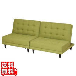 New離せるソファーベッド グリーンティー 写真1