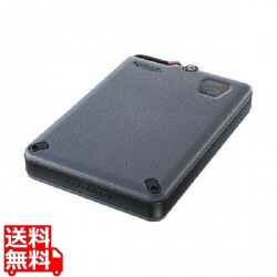 USB 5Gbps(USB3.2 Gen1)対応 ハードウェア自動暗号化&耐衝撃ポータブルHDD 2TB 写真1