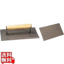 ベーコンプレス 角型 格子柄 A-148 写真1