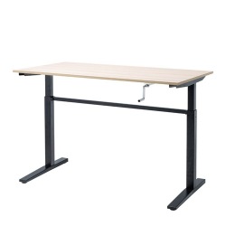 手動昇降デスク(W1400) 写真1