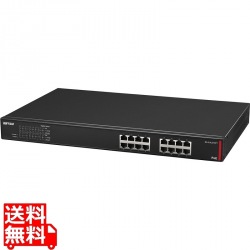 法人向け Giga対応 Layer2 アンマネージPoEスイッチ 16ポート 写真1