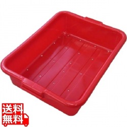 トラエックス カラーフードストレージドレインボックス 5インチ 1511 レッド(C02) 写真1