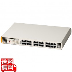 法人向け 24ポート Giga ループガード 高温度(50度)環境 節電機能(EEE)対応 電源内蔵 スイッチングハブ 4年保証 写真1