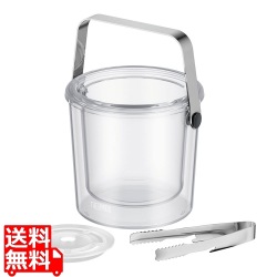 サーモス 洗浄機対応 二重アイスペール TPL-1400 クリアー 写真1