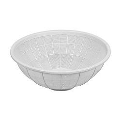 サンコーざる(大型)ホワイト 写真1