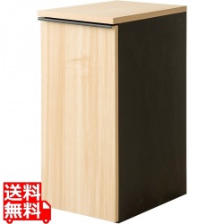 ドロワーダストボックス 45L 幅30 高さ70 DB-F1200 ナチュラル 宮武製作所 | キャスター付き 写真1