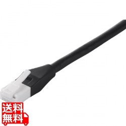 ツメの折れないLANケーブル カテゴリー6 ストレート スタンダード 30m ブラック 写真1