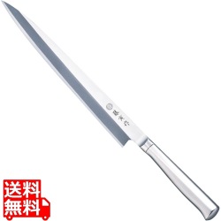 藤寅作 オールステンレス柳刃 FU-623L 27cm(左用) 写真1