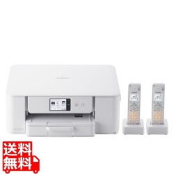 A4インクジェット複合機(FAX/電話/子機2台/コピー/プリント/スキャン/Wi-Fi/簡単設定) 写真1