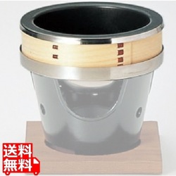 一人用 丸型湯葉鍋 業務用 写真1