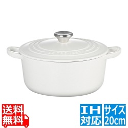 ル・クルーゼ ココット・ロンド 2101 20cm コットン 写真1