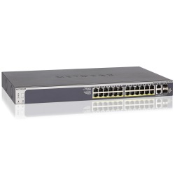 S3300-28X-PoE+ 10Gアップリンク PoE+ ギガ24P L2+ スマートスイッチ 写真1