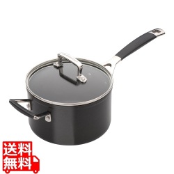 ル・クルーゼ TNS ソースパン (ガラスフタ付) 18cm 写真1