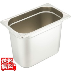 EBM 18-8 ガストロノームパン補強重なり防止付 1/4 200mm 写真1