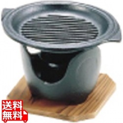 (S)卓上焼 ミニ皿セット グリル丸 写真1