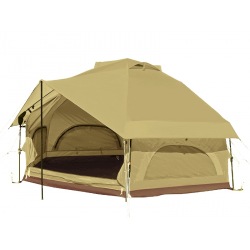 DOD ニョキッとすぐにたつ 快適なワンタッチ寝室用テント KINOKO TENT キノコテント ベージュ T4-610-BG | キャンプ アウトドア BBQ 2?3人 写真1