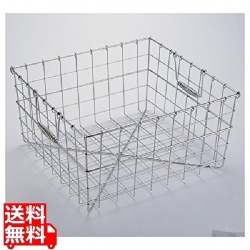 18-8食器篭B-7 37×25×20cmテーパー付 写真1